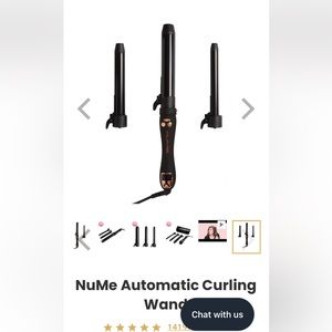 Nume automatic curling wand brand new in box